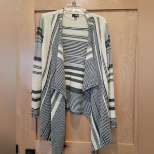 Drape front cardigan